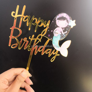 Décoration de <span class=keywords><strong>gâteau</strong></span> d'anniversaire, arc-en-ciel, <span class=keywords><strong>licorne</strong></span> arc-en-ciel, décoration de <span class=keywords><strong>gâteau</strong></span> acrylique pour enfants bébé - Product Image 5