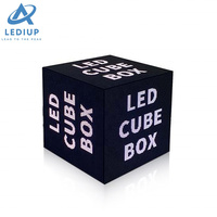 LEDIUP Fabrikpreis 5-Seitiger 3D P2.5 Outdoor Cube LED-Bildschirm Maßgefertigter LED-Video-Cube