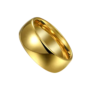 Anéis de casamento de noivado hipoalergênico, anéis de tungstênio 468mm personalizados, ouro 18k, casal