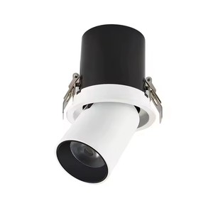 <span class=keywords><strong>Spot</strong></span> encastré de plafond <span class=keywords><strong>noir</strong></span> et blanc à <span class=keywords><strong>tube</strong></span> long pour cuisine et chambre 7W 10W 12W - Product Image 5