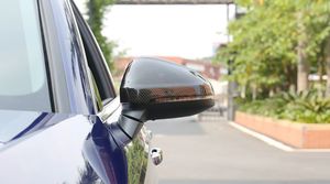 ฝาครอบกระจกมองหลังคาร์บอนไฟเบอร์แบบแห้ง สำหรับ Audi A4 RS4 S4 B9 A5 RS5 รุ่นพิเศษสำหรับการค้าข้ามพรมแดน - Product Image 6