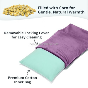 Nuevo Pack de Calor Húmedo con Semillas de Lino Personalizado para Aliviar Dolores de <span class=keywords><strong>Artritis</strong></span>, Distensiones Musculares, Rigidez Cervical y Dolor General - Product Image 1