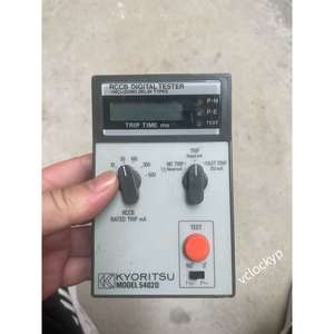 Probador Digital de RCCB Kyoritsu Modelo 5402D con Tipos de Retardo Incluidos - Product Image 1