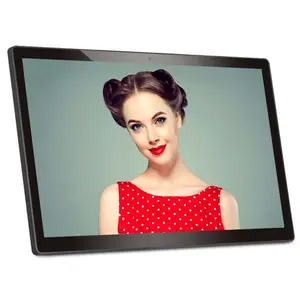 21.5 Inch Fhd 1080P Ips Digitale Bewegwijzering Scherm Capacitieve Touch Rk3568 Quad Core Android Tablet Met Wifi Ethernet Poe Rj45