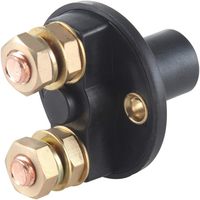 Interrupteur de coupure de batterie 12V avec clé amovible pour moto et voiture, interrupteur rotatif antivol, interrupteur maître d'alimentation (M8)