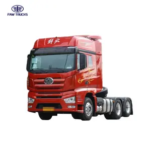 FAW J7 6X4 trator em boas condições para caminhão novo transporte construção Premium Edition caminhões trator