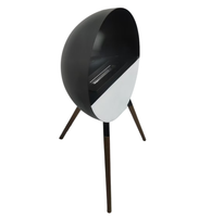Nouveau design – Ensemble de patio extérieur avec brûleur à alcool, foyer au gaz pour jardin et intérieur, grande chaudière portative sans fumée Zhuoyue