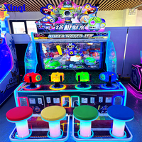 Prix d'usine – Console de jeu d'arcade à monnayeur la plus populaire pour 4 joueurs, avec jets d'eau, grande console de divertissement pour enfants