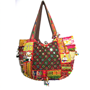 Gypsy Banjara Tote Bag Tribal Banjara Bolso de mano Banjara bordado Bolso de mano - Product Image 1