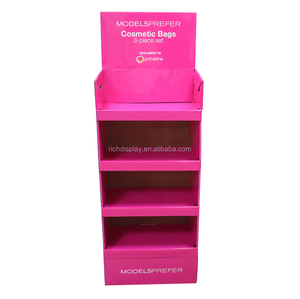 Tùy Chỉnh Thân Thiện Với Môi 4-Tier Có Thể Gập Lại Bán Lẻ Hiển Thị Giá Các Tông Sóng Laminate Sàn Đứng Cho Cho <span class=keywords><strong>Walmart</strong></span> Cuốn Sách Đứng - Product Image 3