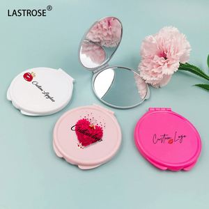 <b>Round</b> Purses High Quality Cosmetic Portable Mini Compact Make up Makeup Pocket <b>Small</b> <b>Mirror</b> - Product Image 1