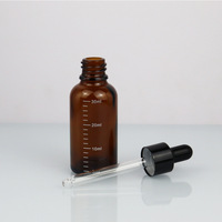 Flacon compte-gouttes en verre pour huile essentielle, 5ml, 10ml, 15ml, 20ml, 50ml, 100ml, flacon pour essence liquide, flacon gradué coloré pour huile essentielle