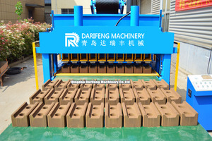 DF10-10 thủy lực lồng vào nhau máy gạch hoàn toàn tự động đất sét gạch làm máy gạch Báo Chí đúc máy - Product Image 4