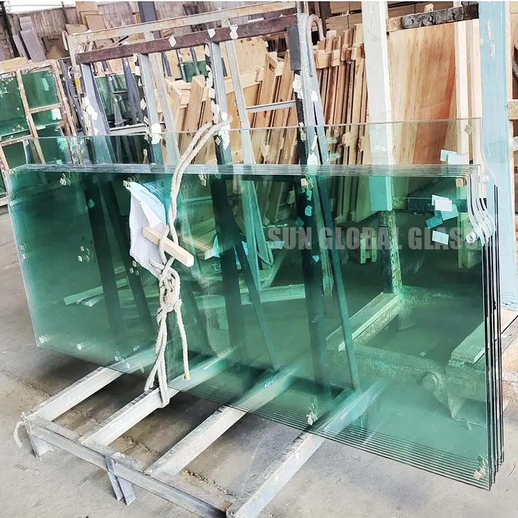 customized frameless glass door toughening plant tempered glass swing door