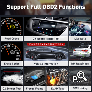 מכשיר אבחון רכב Thinkdiag <span class=keywords><strong>2</strong></span>, בדיקה אקטיבית, קידוד ECU, מערכת מלאה, סורק OBD2, כלי רכב, שנה אחת חינם, Easydiag - Product Image 3