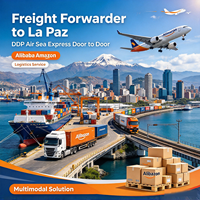 Transitaire Alibaba Amazon pour la Bolivie La Paz DDP Service de logistique express aérien et maritime porte-à-porte