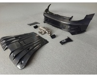 Body Kit Serat Karbon Asli Gaya Gt3RS untuk Bumper Belakang dan Pipa Knalpot Porsche 911 992