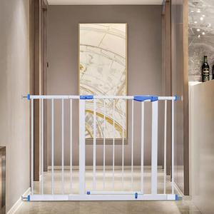 Porte e scale per cancelli di sicurezza per bambini <span class=keywords><strong>porta</strong></span> con chiusura automatica per bambini e animali domestici per cani barriera per recinzione Extra larga cancelli per bambini - Product Image 2