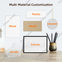Personnage personnalisé Acrylique Famille Figurine Ornement de Table avec Base en Bois pour des Cadeaux Significatifs