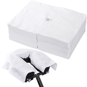 Appui-tête jetable papier Non-tissé appui-tête oreiller papier Massage appui-tête couverture beauté <span class=keywords><strong>Spa</strong></span> Salon lit Table couverture - Product Image 4