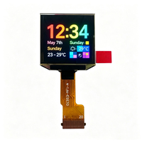 Origineel hoog contrast 1,3 inch 128x128 SPI full colour scherm voor smartwatch draagbare apparaten premium AMOLED display module