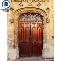 Designer Solid Timber Door Customized for Exclusive Residential Projects for Mansion