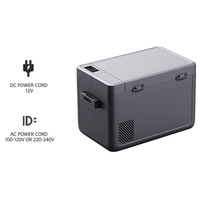 Venta directa de fábrica mini congelador de nevera de coche con compresor europeo congelador de nevera portátil refrigerador de coche mini refrigerador