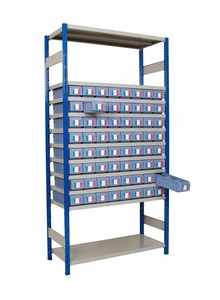 Nhà máy trực tiếp bán buôn mật độ cao hệ thống lưu trữ khay phun-Kỹ thuật PP nhựa được sử dụng cho Kho phụ tùng - Product Image 6