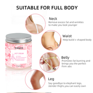 Crema Reductora Corporal de Extracto de Plantas Herbales de Marca Privada 250g Sin Silicona <span class=keywords><strong>para</strong></span> Brazos, Cintura, Piernas y Abdomen - Product Image 3