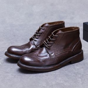 Mocasines de Cuero para Hombre, Modelo 2026, con Suela de Goma Suave, Parte Superior de Cuero Vacuno de Primera Calidad, Estilo Casual para Otoño - Product Image 1