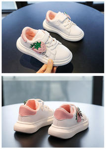 Kızlar moda ayakkabı bebek çocuk deri eğitmenler çocuk okul rahat spor ayakkabı - Product Image 5