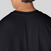 T-shirt de sport ajusté à compression pour homme, 95% coton 5% élasthanne, avec logo personnalisé, coupe musclée et slim, vierge
