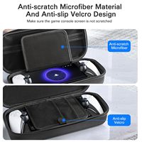 PlayStation Portal Reise-EVA-Wasserdichte Hartschalen-Tasche - Schutzhülle für PS PORTAL KONSOLE Zubehör Tragbar 34x15,5x8,5cm