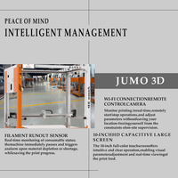 Fournitures directes d'usine, imprimantes 3D grand format JUMO FMD, équipement de prototypage de haute précision et stable, plateau chauffant