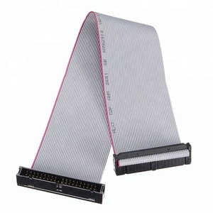Conector IDC 1.27mm 2.54mm passo blindado 6 12 14 <span class=keywords><strong>16</strong></span> 20 24 44 50 64 Pinos passo 2.54 Conector IDC cabo plano - Product Image 4