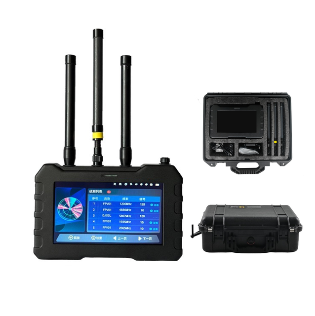 FPV Drone Detector Radar System 70-6.2g Anti UAV Detection Device Protection Monitor Long Range Wireless Alarm