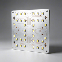 Carte de circuit imprimé en aluminium pour lampe de culture horticole LED, substrat en aluminium pour circuit imprimé de lampe de croissance des plantes