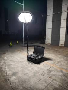 LUDWIG 2M 120W <span class=keywords><strong>Tour</strong></span> de lumière de secours mobile à LED rechargeable avec alimentation CC IP65 - Product Image 2