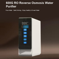 Model layar besar dengan detektor Tds pemurni air Ro rumah tangga 10 inci filter Mineral Alkaline sistem Ro standar tanpa tangki