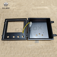 Boîtier d'instruments personnalisé en acier inoxydable, acier galvanisé, aluminium, boîte de distribution électrique, armoire de commande IP65