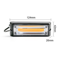 RCJ 10W LED Arbeits scheinwerfer 12V/24V Auto Warnsignal Licht leisten Auto Außen beleuchtung Zubehör für Fahrzeug LKW SUV RCJ LKW