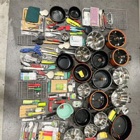 Set Peralatan Masak Stainless Steel untuk Importir Nigeria Kenya, Perlengkapan Dapur Grosir Pasar Afrika, Pasokan Massal FCL
