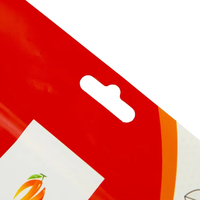 Sachet Doypack en plastique recyclable pour snacks, mangues séchées et aliments secs, avec logo personnalisé, imprimé par gravure et thermoscellable, vente en gros