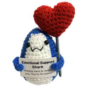 Nouvelle poupée au crochet faite à la main, adorable mini-animal d'accompagnement émotionnel, écologique, dessin animé, tricoté à la main, décoration de bibliothèque, petits cadeaux - Product Image 5