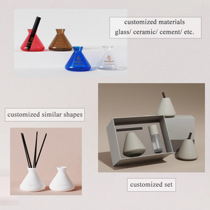 Sang trọng gốm sậy khuếch tán thiết lập tinh dầu gốm mờ rỗng sậy khuếch tán chai với hộp quà tặng thiết lập - Product Image 6