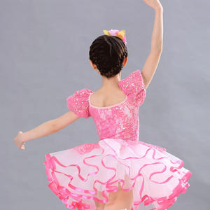 Abito da Balletto con Gonna, <span class=keywords><strong>Abbigliamento</strong></span> da <span class=keywords><strong>Ballerina</strong></span>, Completo da Danza per Bambine e Ragazze - Product Image 5