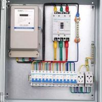 Boîtier MDB en métal 12 voies triphasé pour équipement électrique, norme britannique, pour aérateur d'aquaculture et irrigation goutte à goutte, direct usine
