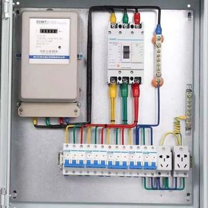 Tableau de distribution métallique personnalisé norme britannique 12 voies triphasé 400V avec protection IP30/IP40 et composants de fusibles HRC pour sous-comptage - Product Image 1