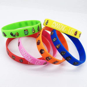 Braccialetti in Gomma Personalizzati con Nome del Gioco Among Us per Festa di Compleanno - Product Image 3