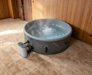 <span class=keywords><strong>Vasca</strong></span> Idromassaggio da Esterno per 4-6 Persone, <span class=keywords><strong>Vasca</strong></span> da Bagno con Idroterapia e Massaggio per Giardino - Product Image 1